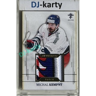 2025/26 Real Cards serie 1 Collectors Edition #AJ-09 Michal Kempný Authentic Patch Platinum 8/9