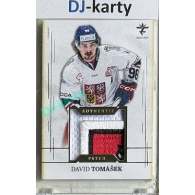 2025/26 Real Cards serie 1 Collectors Edition #AJ-26 David Tomášek Authentic Patch Platinum 8/9