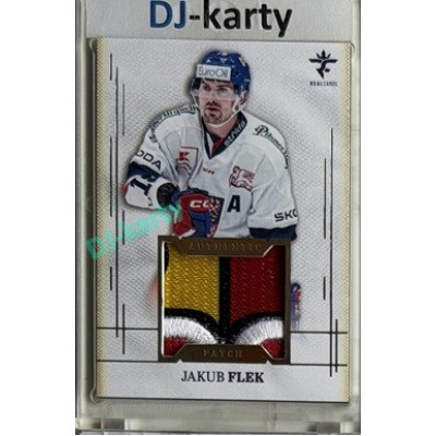 2025/26 Real Cards serie 1 Collectors Edition #AJ-04 Jakub Flek Authentic Patch Platinum 1/9