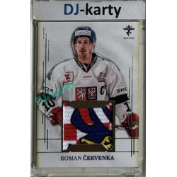 2025/26 Real Cards serie 1 Collectors Edition #AJ-02 Roman Červenka Authentic Patch Platinum 7/9