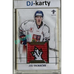 2025/26 Real Cards serie 1 Collectors Edition #AJ-25 Jiří Ticháček Authentic Patch Platinum 4/9