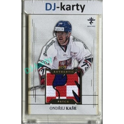 2025/26 Real Cards serie 1 Collectors Edition #AJ-08 Ondřej Kaše Authentic Patch Platinum 7/9