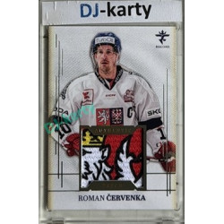 2025/26 Real Cards serie 1 Collectors Edition #AJ-02 Roman Červenka Authentic Patch Platinum 5/9