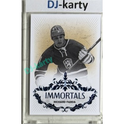 2025/26 Real Cards serie 1 Collectors Edition #RF-06 Richard Farda Immortals Blue 9/9