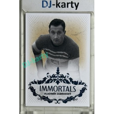 2025/26 Real Cards serie 1 Collectors Edition #VZ-24 Vladimír Zábrodský Immortals Blue 4/9