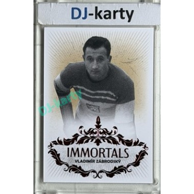 2025/26 Real Cards serie 1 Collectors Edition #VZ-24 Vladimír Zábrodský Immortals Red xx/23