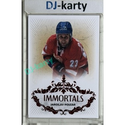 2025/26 Real Cards serie 1 Collectors Edition #JP-19 Jaroslav Pouzar Immortals Red xx/23
