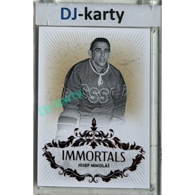 2025/26 Real Cards serie 1 Collectors Edition #JM-17 Josef Mikoláš Immortals Red xx/23