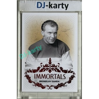 2025/26 Real Cards serie 1 Collectors Edition #BD-03 Bronislav Danda Immortals Red xx/23