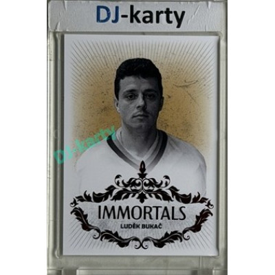 2025/26 Real Cards serie 1 Collectors Edition #LB-02 Luděk Bukač Immortals Red xx/23