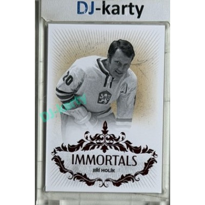 2025/26 Real Cards serie 1 Collectors Edition #JH-10 Jiří Holík Immortals Red xx/23