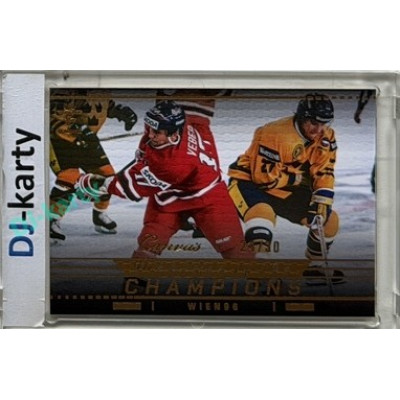 2025/26 Real Cards serie 1 Collectors Edition #MCH-42 Jiří Veber Memories of the Champions Wien 96 Canvas Gold xx/30
