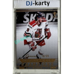 2025/26 Real Cards serie 1 Collectors Edition #MCH-20 Martin Procházka Memories of the Champions Wien 96 Canvas Gold xx/30