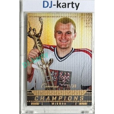 2025/26 Real Cards serie 1 Collectors Edition #MCH-05 Robert Reichel Memories of the Champions Wien 96 Canvas Gold xx/30