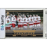2025/26 Real Cards serie 1 Collectors Edition #MCH-44 Kysela/Sýkora/Kaberle/Procházka/Kadlec/Mejzlík/Neckář/Bonk Memories of the Champions Wien 96 Canvas Gold xx/30