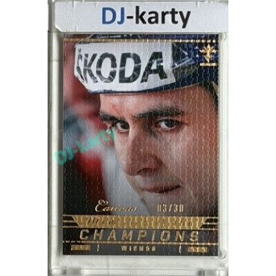 2025/26 Real Cards serie 1 Collectors Edition #MCH-17 Jiří Vykoukal Memories of the Champions Wien 96 Canvas Gold xx/30