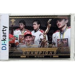 2025/26 Real Cards serie 1 Collectors Edition #MCH-32 František Kaberle Memories of the Champions Wien 96 Canvas Gold xx/30