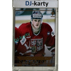 2025/26 Real Cards serie 1 Collectors Edition #MCH-19 Martin Procházka Memories of the Champions Wien 96 Canvas Gold xx/30