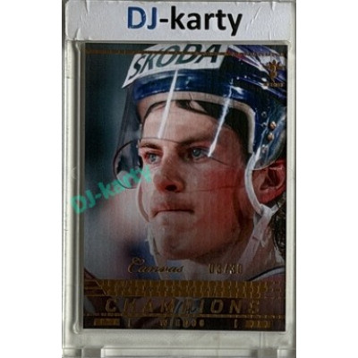 2025/26 Real Cards serie 1 Collectors Edition #MCH-15 Martin Procházka Memories of the Champions Wien 96 Canvas Gold xx/30