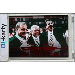 2025/26 Real Cards serie 1 Collectors Edition #MCH-48 Zdeněk Uher / Luděk Bukač / Slavomír Lener Memories of the Champions Wien 96 Red xx/15