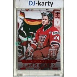 2025/26 Real Cards serie 1 Collectors Edition #MCH-21 Otakar Vejvoda Memories of the Champions Wien 96 Red xx/15