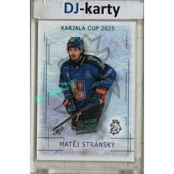 2025/26 Real Cards serie 1 Collectors Edition #KC-22 Matěj Stránský Karjala cup 2025/26 Canvas Blue CARD SHOW 2026 1of1
