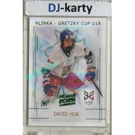 2025/26 Real Cards serie 1 Collectors Edition #HG-06 David Huk Hlinka-Gretzky cup U18 Emerald CARD SHOW 2026 1of1