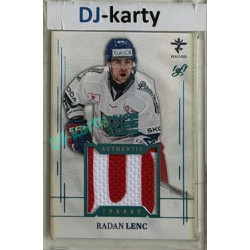 2025/26 Real Cards serie 1 Collectors Edition #AJ-20 Radan Lenc Authentic Jersey Turquoise CARD SHOW 2026 1of1