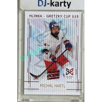2025/26 Real Cards serie 1 Collectors Edition #HG-04 Michal Hartl Hlinka-Gretzky cup U18 Canvas Red CARD SHOW 2026 1of1