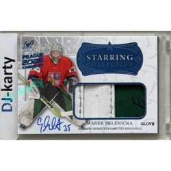 2025/26 Real Cards serie 1 Collectors Edition #Marek Sklenička Starring Collection Glove Blue CARD SHOW 2026 1of1