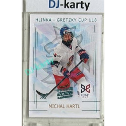 2025/26 Real Cards serie 1 Collectors Edition #HG-04 Michal Hartl Hlinka-Gretzky cup U18 Canvas Blue CARD SHOW 2026 1of1