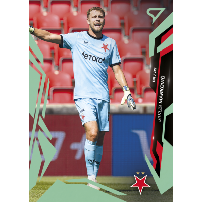 2026/27 Sportzoo Chance Liga 1. série #001 JAKUB MARKOVIČ Shimmer Green