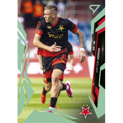 2026/27 Sportzoo Chance Liga 1. série #007 WIKTOR NOWAK Shimmer Green