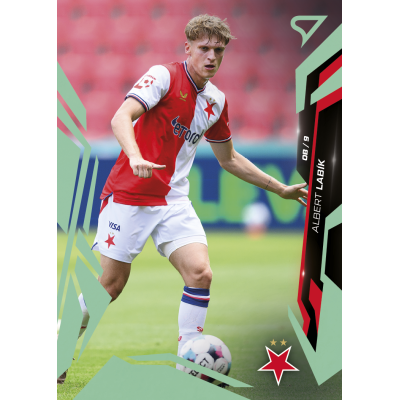 2026/27 Sportzoo Chance Liga 1. série #004 ALBERT LABÍK Shimmer Green