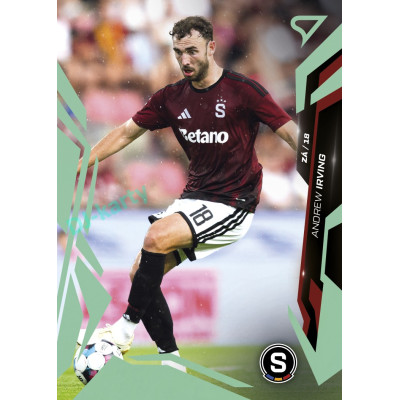 2026/27 Sportzoo Chance Liga 1. série #022 ANDREW IRVING Shimmer Green