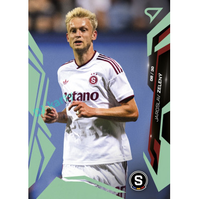 2026/27 Sportzoo Chance Liga 1. série #017 JAROSLAV ZELENÝ Shimmer Green