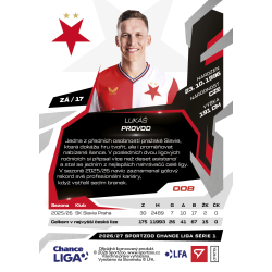 2026/27 Sportzoo Chance Liga 1. série #008 LUKÁŠ PROVOD