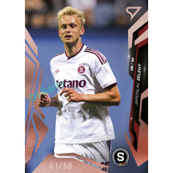 2026/27 Sportzoo Chance Liga 1. série #017 JAROSLAV ZELENÝ Radiance Copper xx/50