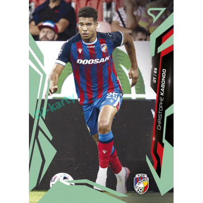 2026/27 Sportzoo Chance Liga 1. série #035 CHRISTOPHE KABONGO Shimmer Green