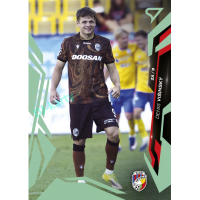 2026/27 Sportzoo Chance Liga 1. série #034 DENIS VIŠINSKÝ Shimmer Green