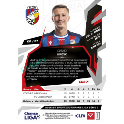 2026/27 Sportzoo Chance Liga 1. série #027 DÁVID KRČÍK