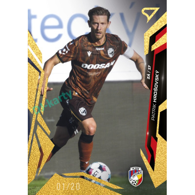 2026/27 Sportzoo Chance Liga 1. série #029 PATRIK HROŠOVSKÝ Astral Gold xx/20