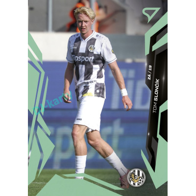 2026/27 Sportzoo Chance Liga 1. série #044 TOM SLONČÍK Shimmer Green