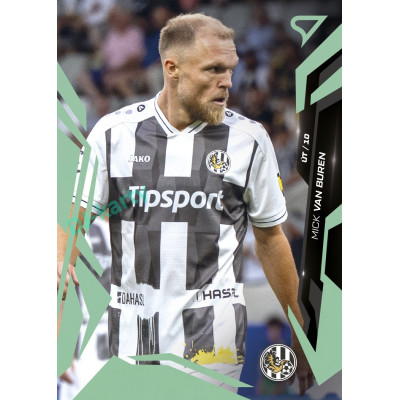 2026/27 Sportzoo Chance Liga 1. série #046 MICK VAN BUREN Shimmer Green