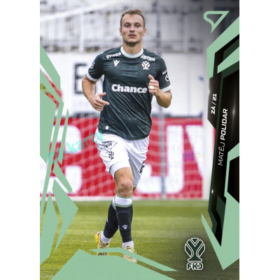2026/27 Sportzoo Chance Liga 1. série #055 MATĚJ POLIDAR Shimmer Green