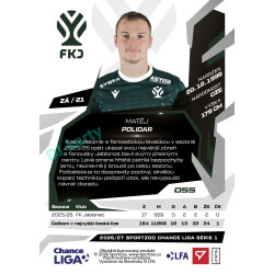 2026/27 Sportzoo Chance Liga 1. série #055 MATĚJ POLIDAR