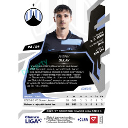 2026/27 Sportzoo Chance Liga 1. série #065 PATRIK DULAY