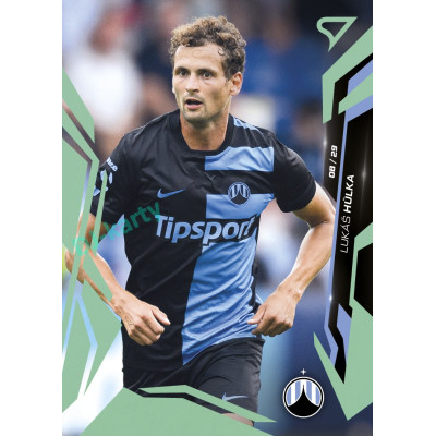 2026/27 Sportzoo Chance Liga 1. série #063 LUKÁŠ HŮLKA Shimmer Green