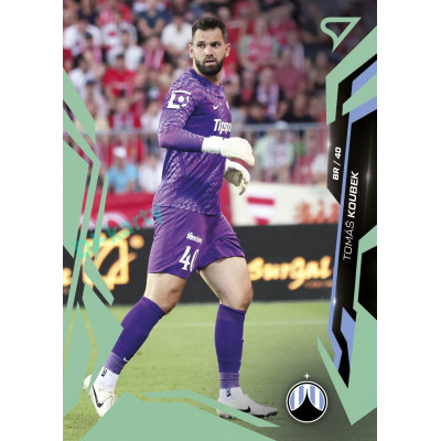 2026/27 Sportzoo Chance Liga 1. série #061 TOMÁŠ KOUBEK Shimmer Green