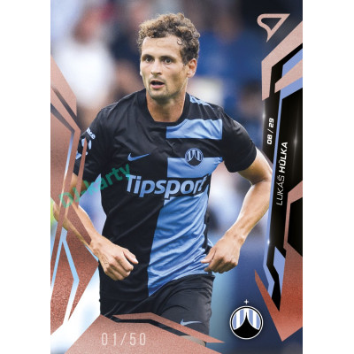 2026/27 Sportzoo Chance Liga 1. série #063 LUKÁŠ HŮLKA Radiance Copper xx/50
